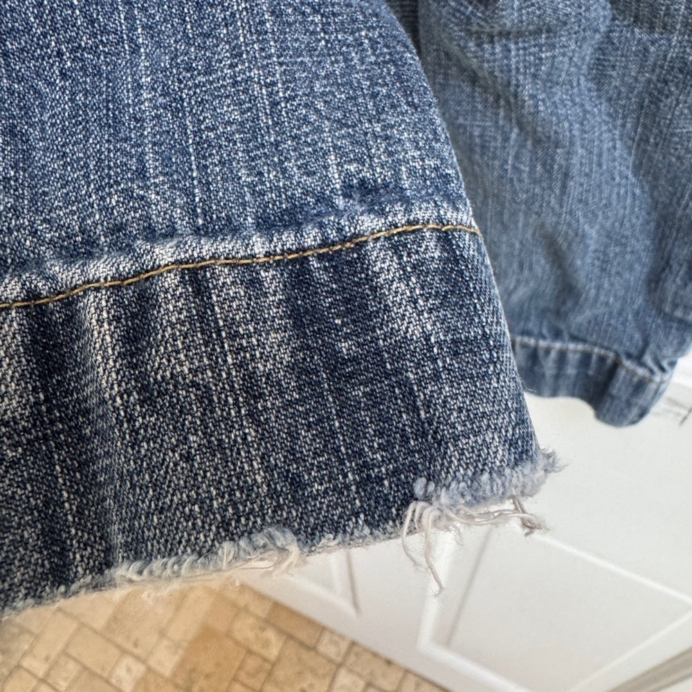 Baby Gap 3T Girls Blue Denim Flare Jeans Pants - Picture 8 of 9